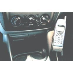 Perfect Fit Telefonkonsole Mazda 323 F/P, Bj. 1998 - 2000, Kunstleder