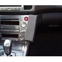 Perfect Fit Telefonkonsole Subaru Legacy IV, Bj. 11/2003 - 08/2006, Premium Echtleder