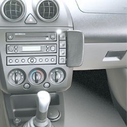Perfect Fit Telefonkonsole Ford Fiesta, Bj. 2002 - 10/2005, Kunstleder