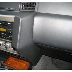 Perfect Fit Telefonkonsole Nissan Patrol (Y61), Bj. 09/2004 - 2009, Premium Echtleder