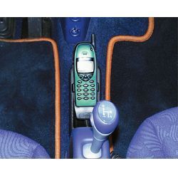 Perfect Fit Telefonkonsole Smart Fortwo, Bj. 1999 - 2007, Premium Echtleder