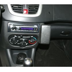Perfect Fit Telefonkonsole Peugeot 206 ab Bj. 03/2009-, Premium Echtleder