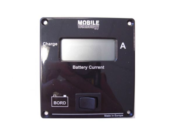 Büttner MOBILE Technology LCD-Amperemeter schwarz mit 60 A Shunt MT 01214