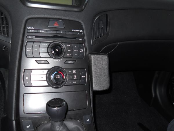 Perfect Fit Telefonkonsole Hyundai Genesis Coupe, Bj. 10/12 - Kunstleder