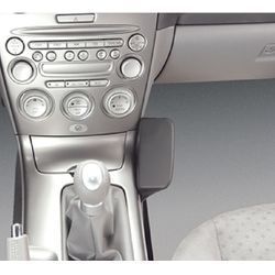 Perfect Fit Telefonkonsole Mazda 6, Bj. 2002 - 2007, Premium Echtleder