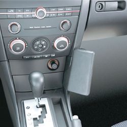Perfect Fit Telefonkonsole Mazda 3, Bj. 2003 - 2008, Premium Echtleder