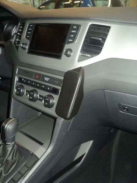 Perfect Fit Telefonkonsole VW Golf Sportvan, Bj. 05/14 -, Premium Echtleder