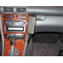 Perfect Fit Telefonkonsole Mercedes-Benz C-Klasse (W203), Bj. 2001 - 02/2007, Premium Echtleder