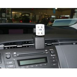Perfect Fit Smartphonekonsole Telefonkonsole Toyota Prius III (ZH20)ab Bj. 06/2009 drehbar!