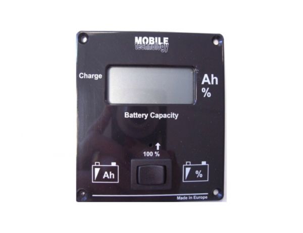 Büttner MOBILE Technology LCD-Amperemeter schwarz mit 60 A Shunt MT 01217